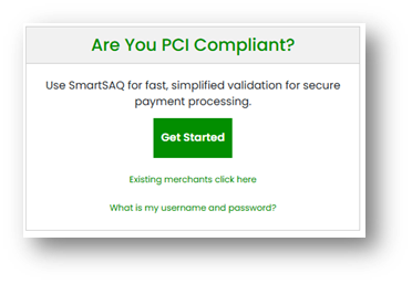Are you PCI Compliant? Get started example