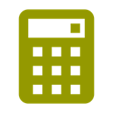 icon representing a calculator