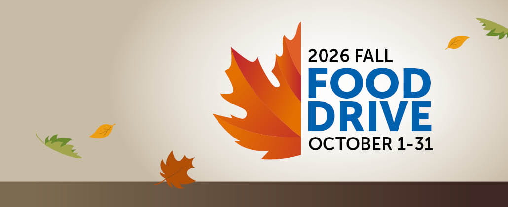 2026 Fall Food Drive October 1-31