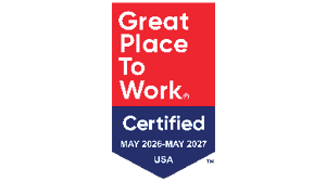 Great place to work certified May 2026-May 2027 logo