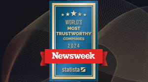 World's Most Trustworthy Companies Logo