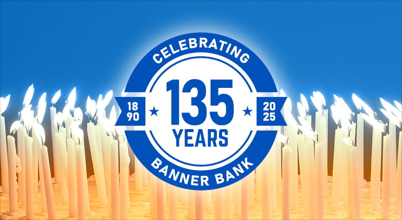 Candles over 135 Anniversary logo