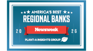 America's Best Regional Banks Newsweek 2026 logo