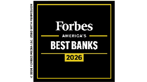 Forbes America's Best Banks 2026 Logo
