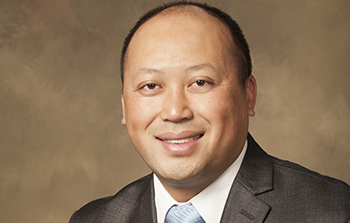 Male Banner Bank employee of east Asian decent