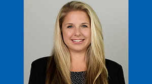 Kelley Walker photo on a blue background