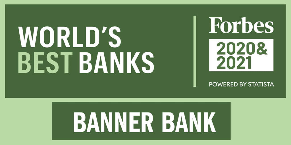 Forbes Again Names Banner One of the World’s Best Banks Banner Bank