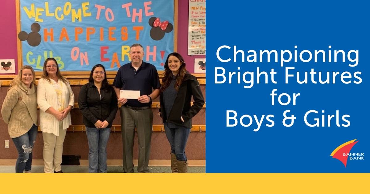 Championing Bright Futures For Boys Girls Banner Bank
