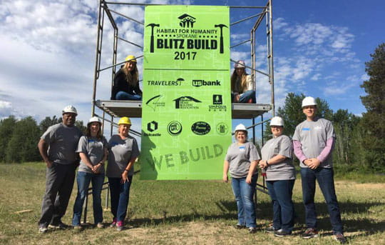 Banner Bank sponsors Habitat for Humanity