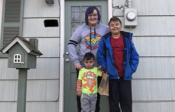 Our bankers helped this single mom secure three layers of financing for a home purchase in Walla Walla, Wash.