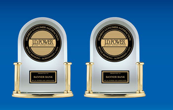 Banner Bank received the JD Power award for best retail banking in the Northwest in 2017 and 2018