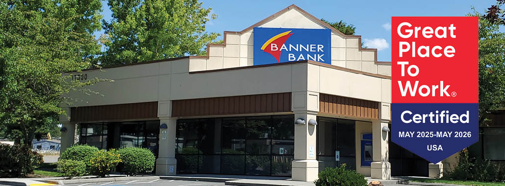 Woodinville branch and great places to work logo