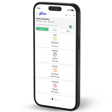 Cell phone with Genius mobile