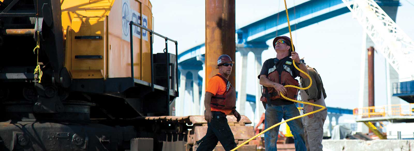 workers on a site