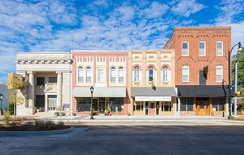 Renovated commercial properties