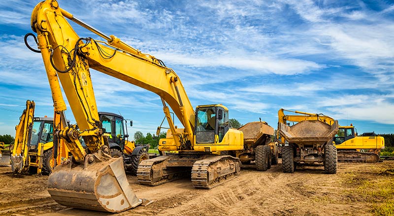 Highway construction equipment