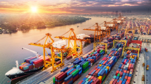 Shipping containers, crates and vessel
