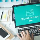 Login screen for secure payments