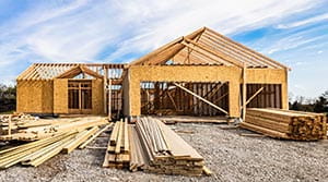 New home under construction