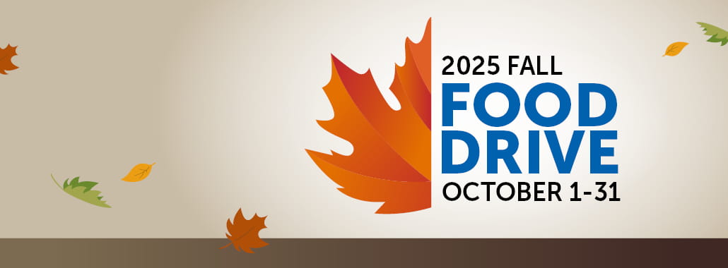 2025 Fall Food Drive October 1-31