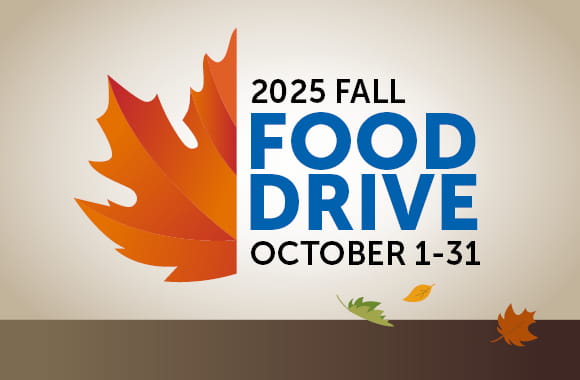2025 Fall Food Drive October 1-31