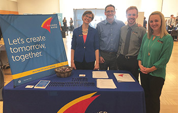 Banner Bank employees at job fair
