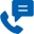 phone and chat icon