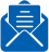 envelope icon with paper