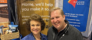 Banner employees at the Medford Home Show