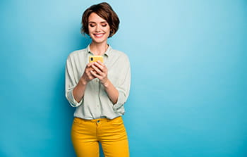 Setup account alerts right from your phone