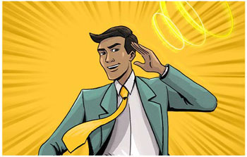 All Ears character listens to financial needs