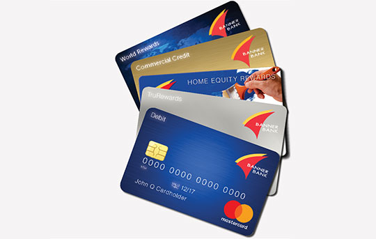 Banner Bank credit cards and debit cards