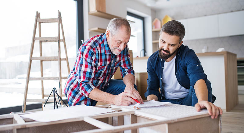 People using HELOC for renovation plans