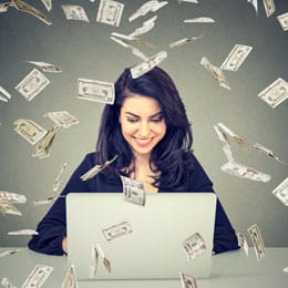 No ATM fees and earn money back with debit card purchases with Rewards Plus Checking